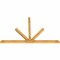 Ekena Millwork Saratoga Rough Sawn Timber Gable Bracket, Western Red Cedar, 108"W x 68"H x 4"D x 4"F, 15/12 Pitch GBW108X68X0404SAR00RWR - alternate 4